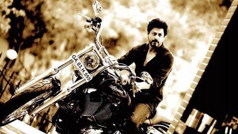 #2: SRK's rugged cruiser bike is every man's dream #2: SRK's rugged cruiser bike is every man's dream