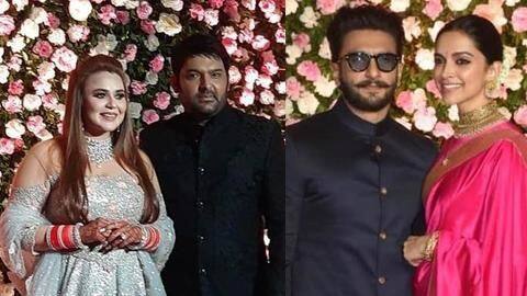#KapilSharmaReception: Ranveer-Deepika steals the show with their PDA (watch video) #KapilSharmaReception: Ranveer-Deepika steals the show with their PDA (watch video)