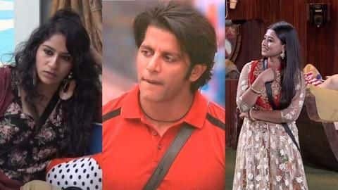 #BiggBoss12: Karanvir's behavior makes Somi and Surbhi uncomfortable #BiggBoss12: Karanvir's behavior makes Somi and Surbhi uncomfortable
