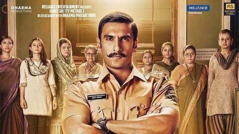 Ranveer Singh's 'Simmba' earns more than 'Padmaavat' on first day Ranveer Singh's 'Simmba' earns more than 'Padmaavat' on first day