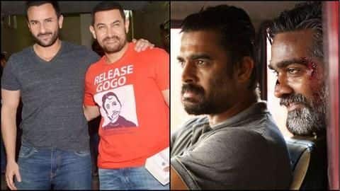 Aamir, Saif to reunite after 18-years for 'Vikram Vedha' remake Aamir, Saif to reunite after 18-years for 'Vikram Vedha' remake