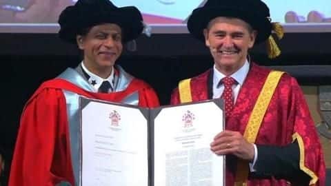 Recently, Melbourne-based La Trobe University felicitated him an honorary doctorate Recently, Melbourne-based La Trobe University felicitated him an honorary doctorate