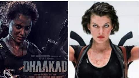'Dhaakad' is in the same space as 'Resident Evil': Kangana 'Dhaakad' is in the same space as 'Resident Evil': Kangana