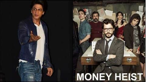 SRK clears air about producing Bollywood adaptation of 'Money Heist' SRK clears air about producing Bollywood adaptation of 'Money Heist'