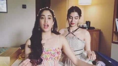 #SuiDhaagaChallenge: Even Janhvi Kapoor couldn't believe she aced it #SuiDhaagaChallenge: Even Janhvi Kapoor couldn't believe she aced it