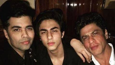 SRK opens up on son Aryan's debut with Karan Johar SRK opens up on son Aryan's debut with Karan Johar