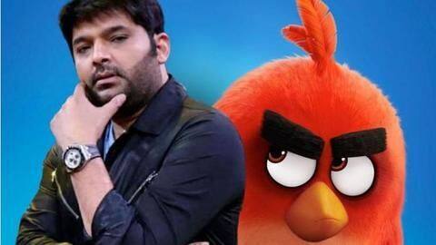 Kapil to dub for Red in 'Angry Birds' movie Kapil to dub for Red in 'Angry Birds' movie