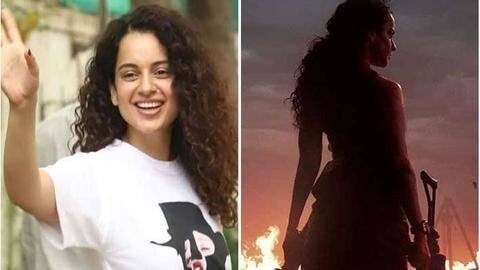 Kangana looks all set to kill in 'Dhaakad' first poster Kangana looks all set to kill in 'Dhaakad' first poster
