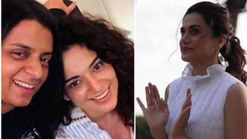 Taapsee responds to Kangana's sister Rangoli's 'sasti copy' comment Taapsee responds to Kangana's sister Rangoli's 'sasti copy' comment
