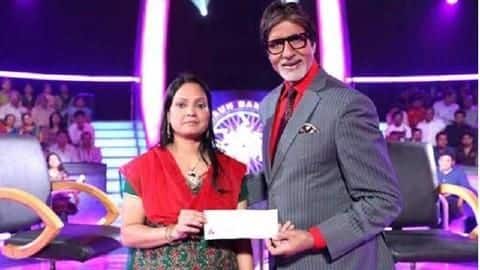 Rahat Taslim had won Rs. 1 crore in 'KBC 4' Rahat Taslim had won Rs. 1 crore in 'KBC 4'