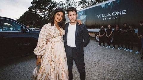 Nick launches tequila brand, Villa One; Priyanka joins him Nick launches tequila brand, Villa One; Priyanka joins him