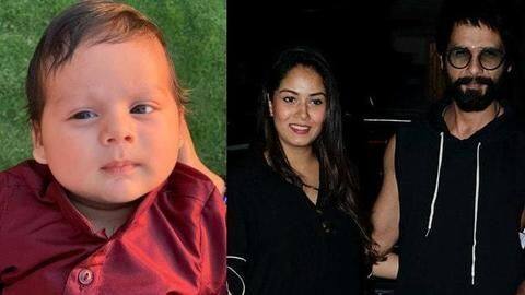 Shahid Kapoor-Mira Rajput's son Zain says 'hello' to the world Shahid Kapoor-Mira Rajput's son Zain says 'hello' to the world