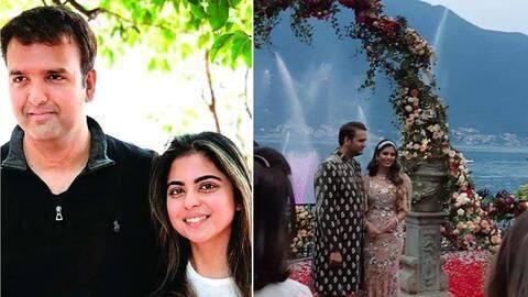 #JustEngaged: Isha, Anand exchange rings in a magical ceremony #JustEngaged: Isha, Anand exchange rings in a magical ceremony