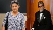Tanushree wasn't expecting Big B's evasive response. Neither were we
