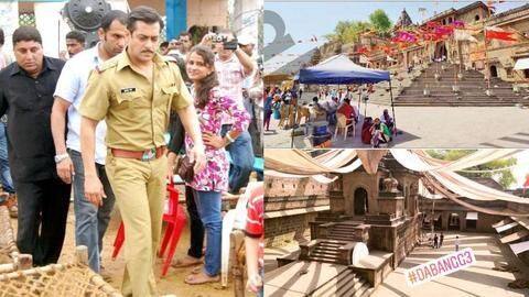 'Dabangg 3' shoot: Salman gets notice for damaging antique statue 'Dabangg 3' shoot: Salman gets notice for damaging antique statue