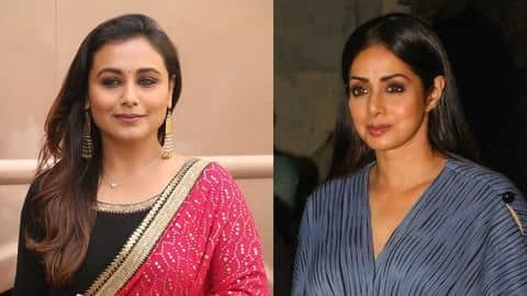 Emotional Rani remembers Sridevi, says 'she was my inspiration' Emotional Rani remembers Sridevi, says 'she was my inspiration'