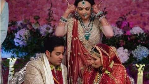 Nita Ambani's wedding gift for 'bahu' Shloka costs Rs. 300cr Nita Ambani's wedding gift for 'bahu' Shloka costs Rs. 300cr