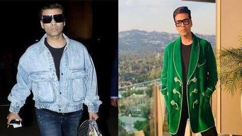 Karan Johar's rainbow bag is worth a decent car! Karan Johar's rainbow bag is worth a decent car!