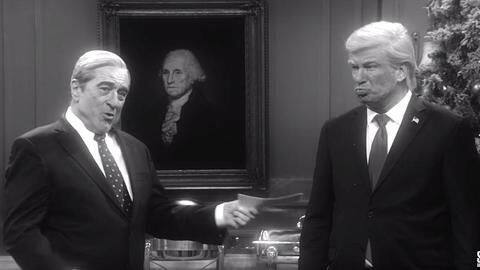 The skit included everything: Cohen's admission to Mueller's comments The skit included everything: Cohen's admission to Mueller's comments