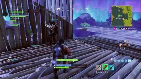 Always keep building structures in Fortnite Always keep building structures in Fortnite