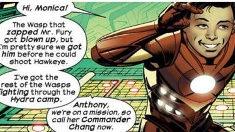 Stark developed a sentient brain tumor known as Anthony Stark developed a sentient brain tumor known as Anthony