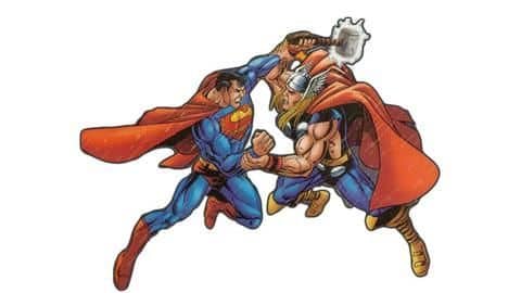 Thor vs Superman: A battle among Gods Thor vs Superman: A battle among Gods