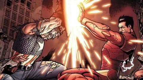 Captain America vs Iron Man: The Civil War in Marvel Captain America vs Iron Man: The Civil War in Marvel