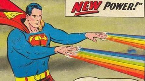 Shooting rainbows from his hands, fighting crime with colors Shooting rainbows from his hands, fighting crime with colors