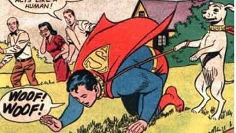 Superman could have a career as an expert ventriloquist Superman could have a career as an expert ventriloquist