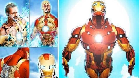Stark stores the Iron Man suit in his bones Stark stores the Iron Man suit in his bones