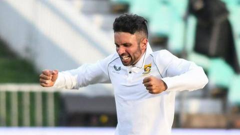 ICC Player of the Month: Keshav Maharaj gets nominated ICC Player of the Month: Keshav Maharaj gets nominated