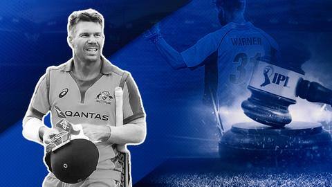 IPL 2022 Auction: David Warner sold to DC IPL 2022 Auction: David Warner sold to DC
