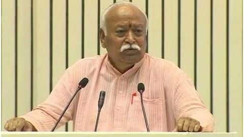 Opposing Muslims isn't Hindutva: RSS Chief Mohan Bhagwat Opposing Muslims isn't Hindutva: RSS Chief Mohan Bhagwat