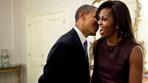 Obama wishes Michelle on anniversary; Twitterati drools over their love Obama wishes Michelle on anniversary; Twitterati drools over their love