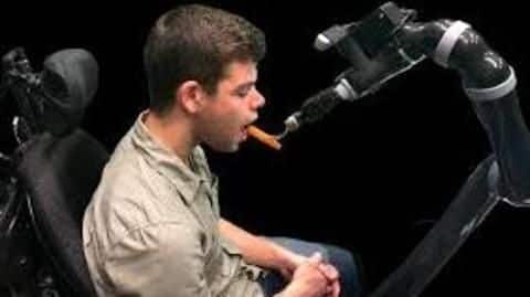 Robotic caretaker: The machine that can feed you on command Robotic caretaker: The machine that can feed you on command