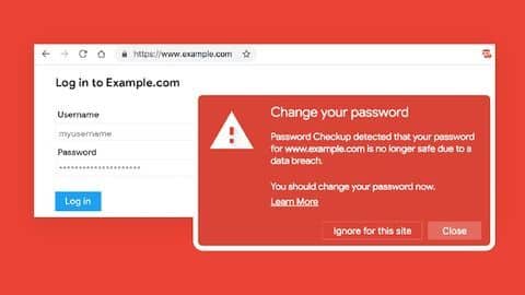 Chrome warns if your password has been leaked: Here's how Chrome warns if your password has been leaked: Here's how