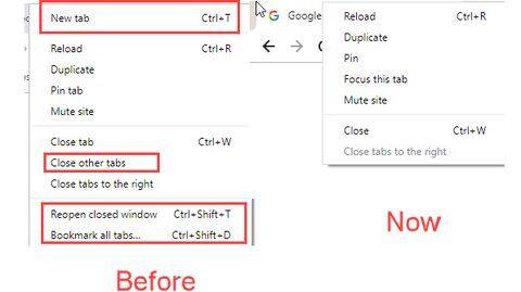 Which options are likely to be removed