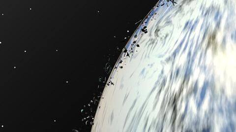 Space junk: A major threat Space junk: A major threat