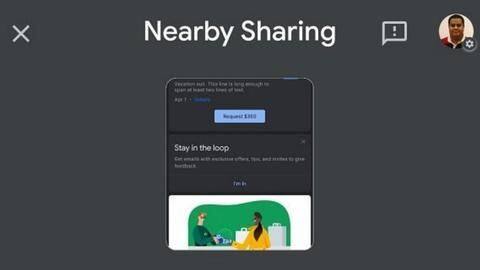 Fast Share turns into Nearby Sharing Fast Share turns into Nearby Sharing