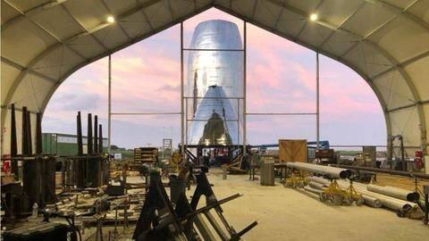 Musk recently shared images of Starship Mk1 prototype Musk recently shared images of Starship Mk1 prototype
