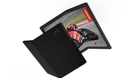 Future is here: Lenovo shows off world's first foldable-screen laptop Future is here: Lenovo shows off world's first foldable-screen laptop
