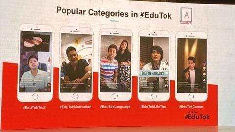 #EduTok: TikTok's step to serve educational content #EduTok: TikTok's step to serve educational content