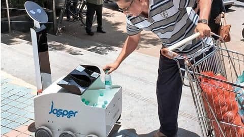 These Mumbai-based teenagers built an Amazon-like delivery robot These Mumbai-based teenagers built an Amazon-like delivery robot