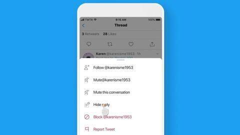 New option to hide replies New option to hide replies