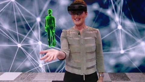#FutureIsHere: Microsoft created human hologram capable of speaking any language #FutureIsHere: Microsoft created human hologram capable of speaking any language