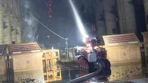Meet Colossus, the robot that helped douse Notre-Dame fire Meet Colossus, the robot that helped douse Notre-Dame fire