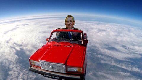 Russia mocks Elon Musk, launches toy car with dummy onboard Russia mocks Elon Musk, launches toy car with dummy onboard
