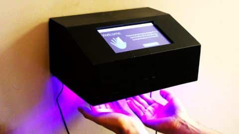 This hand-scanner can detect harmful disease-causing viruses This hand-scanner can detect harmful disease-causing viruses