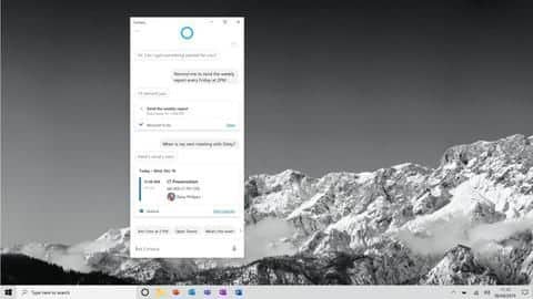 Cortana loses key skills as Microsoft focuses on 'personal productivity' Cortana loses key skills as Microsoft focuses on 'personal productivity'