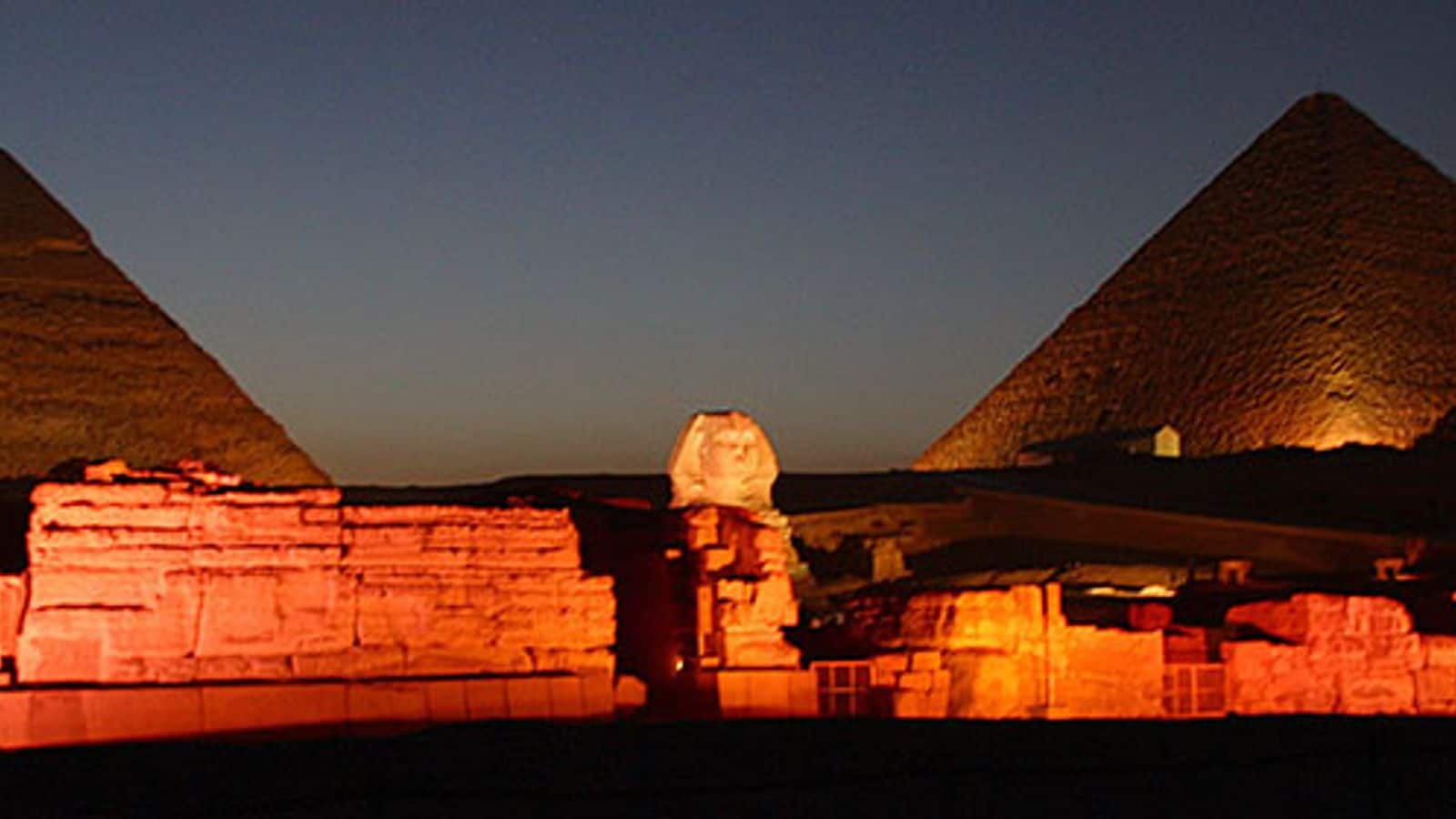 Head over to Egypt's ancient pyramids